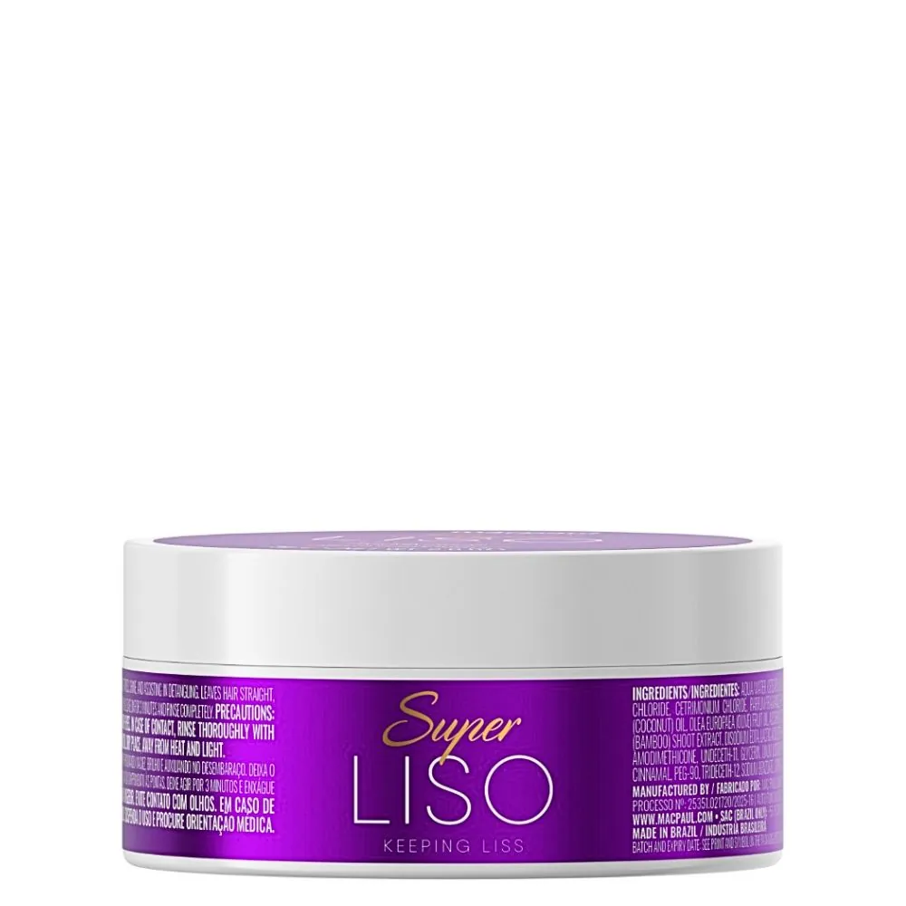 Mascara Tratamento Macpaul Super Liso 75g