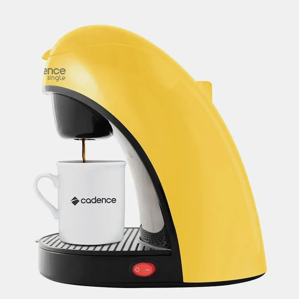 Cafeteira Single Amarela Cadence 127v