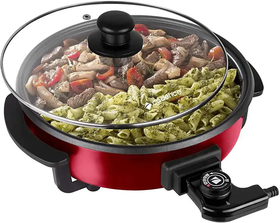 Panela Eletrica Cadence Multifuncional Rouge 220v