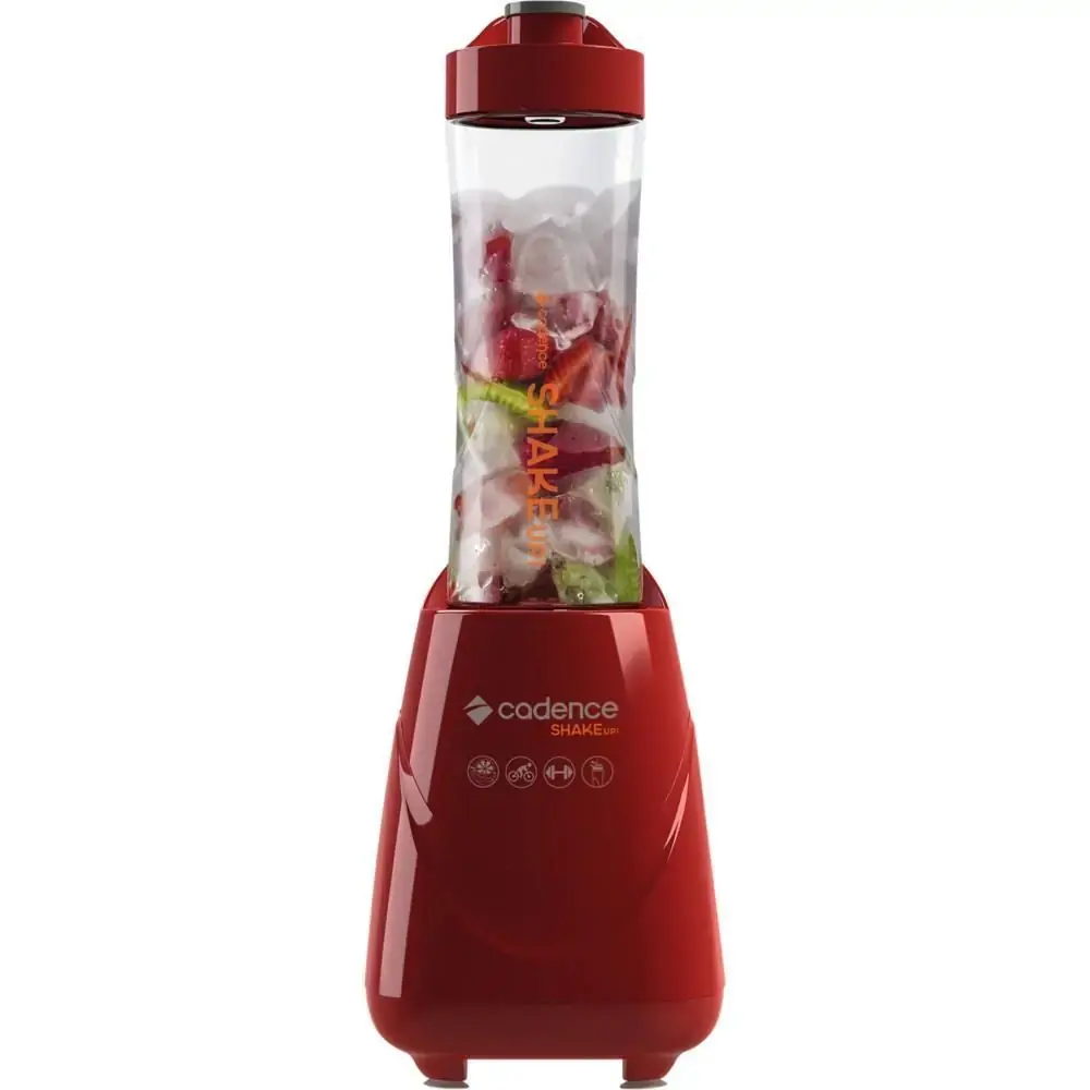 Blender Shake Up Cadence 600ml Vermelho 220v