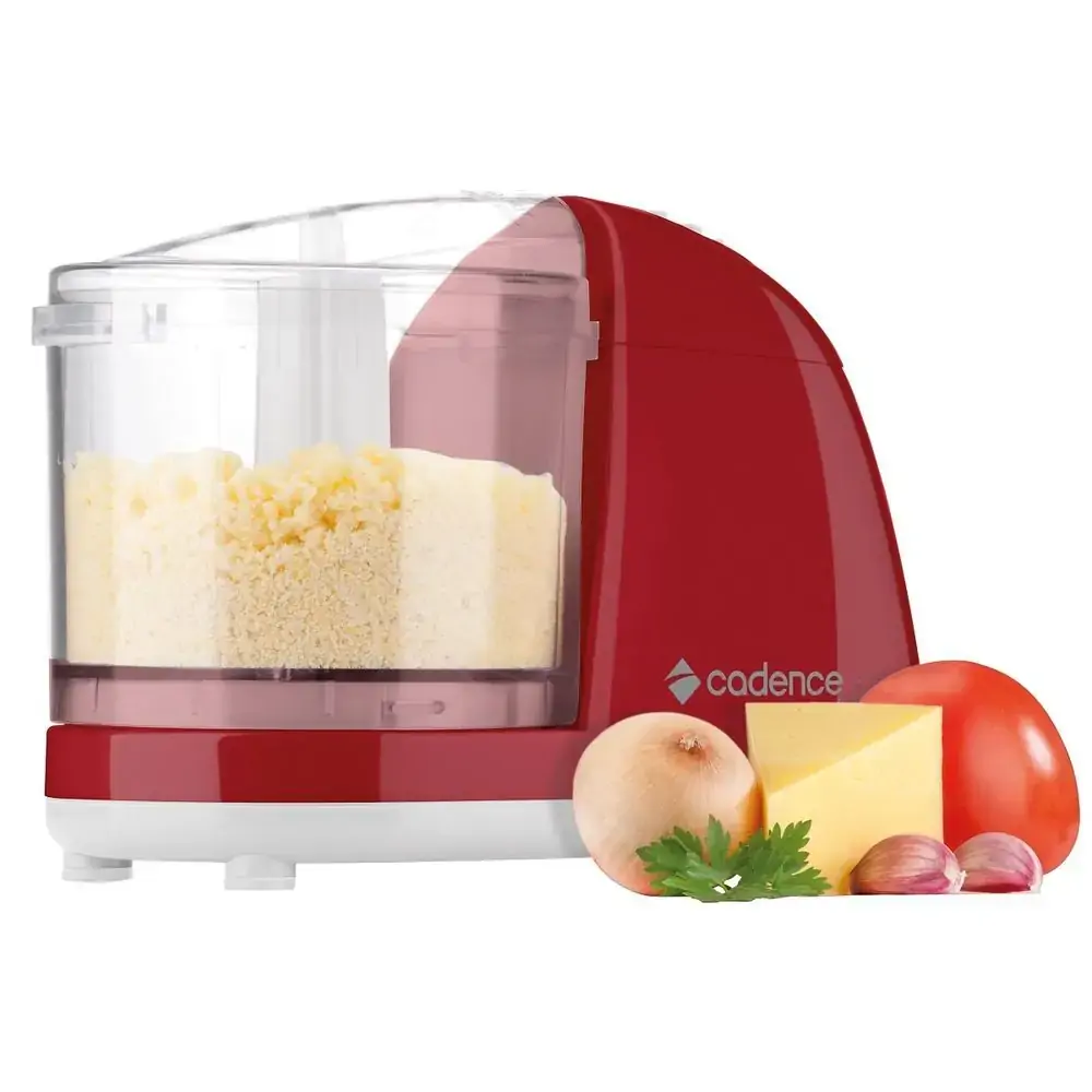 Multiprocessador Mini Cadence Easy Cut Vermelho 220v