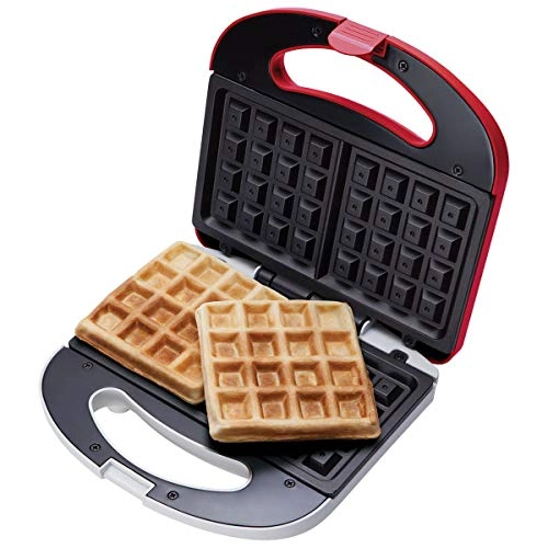 Máquina De Waffle Cadence Vermelho Waf100