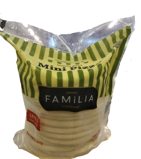 Massa Familia P/pizza 400g Mini Un