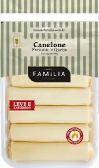 Canelone Presunto E Muss.familia 500g