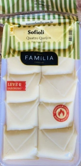 Sofioli C/4 Queijos Familia 500g