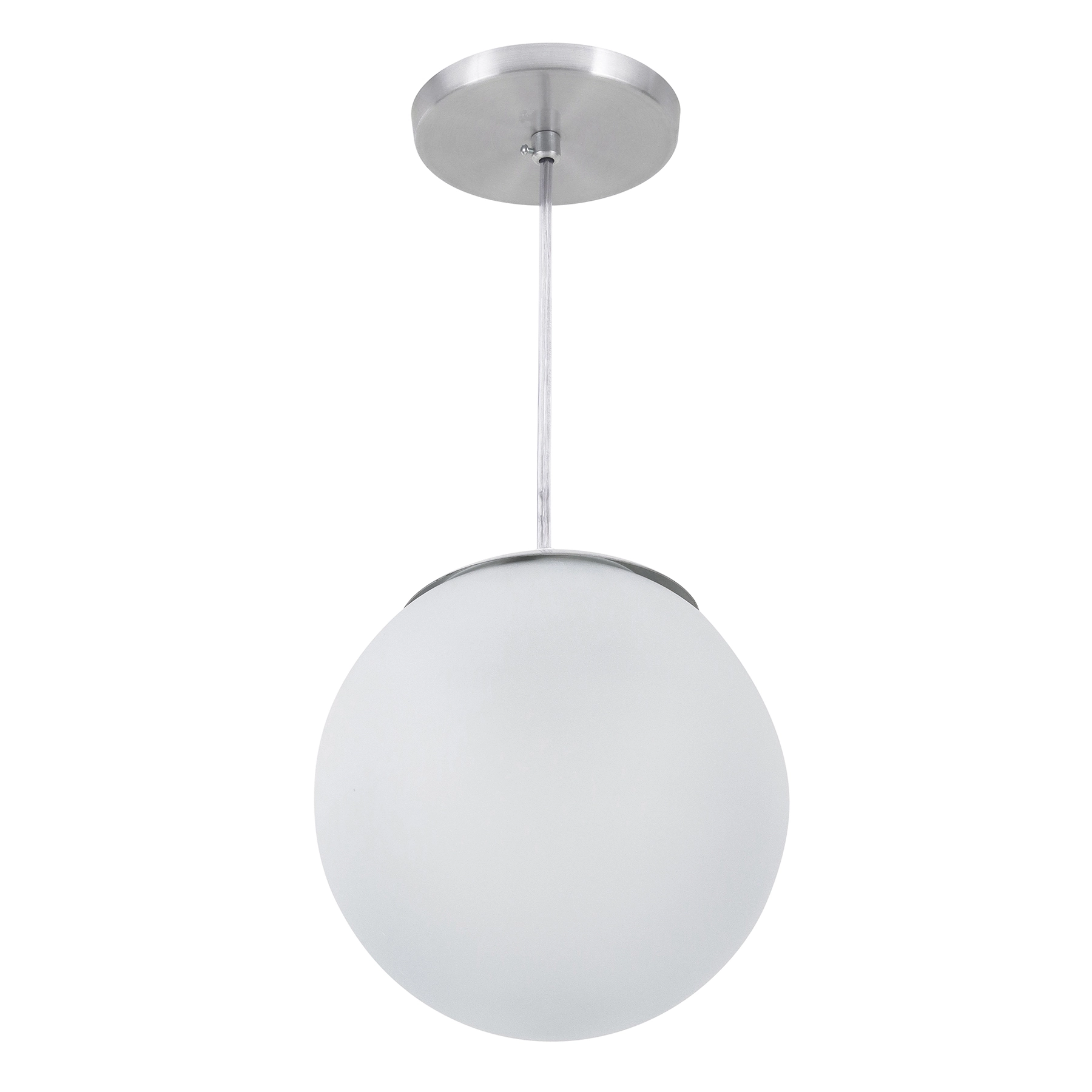 Pendente Esfera 1 Lâmpada Metal Cinza Moon Auremar