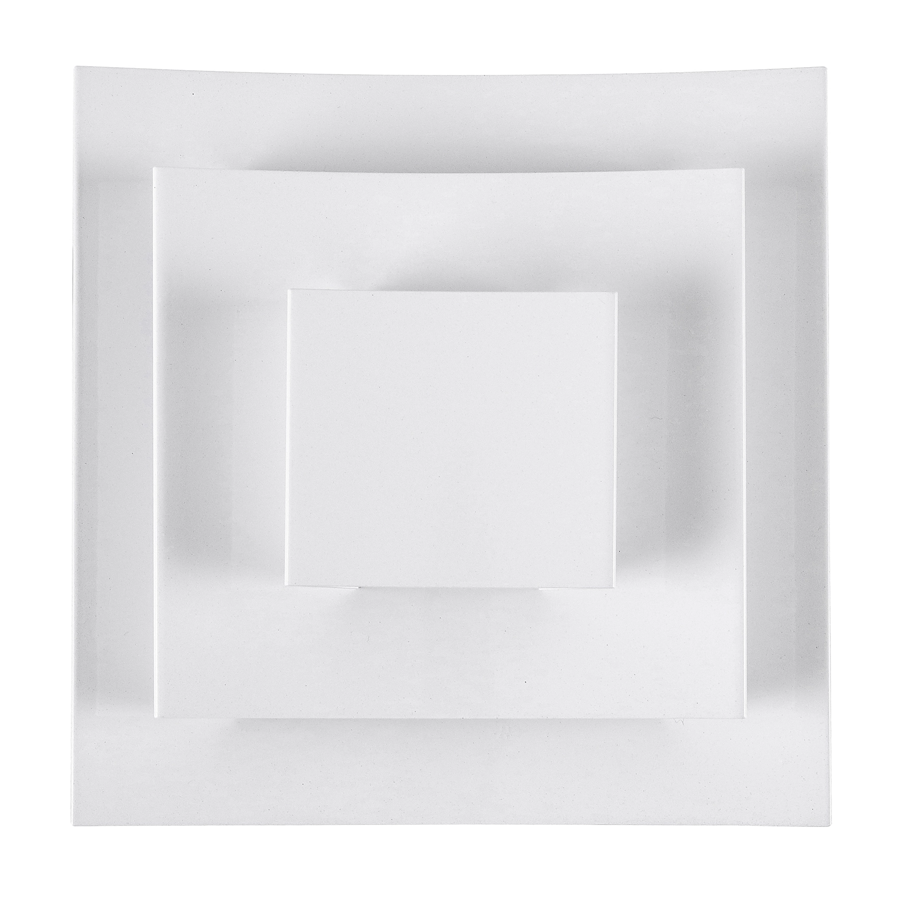 Arandela de Parede de Efeito Branco Alumínio 3D Auremar