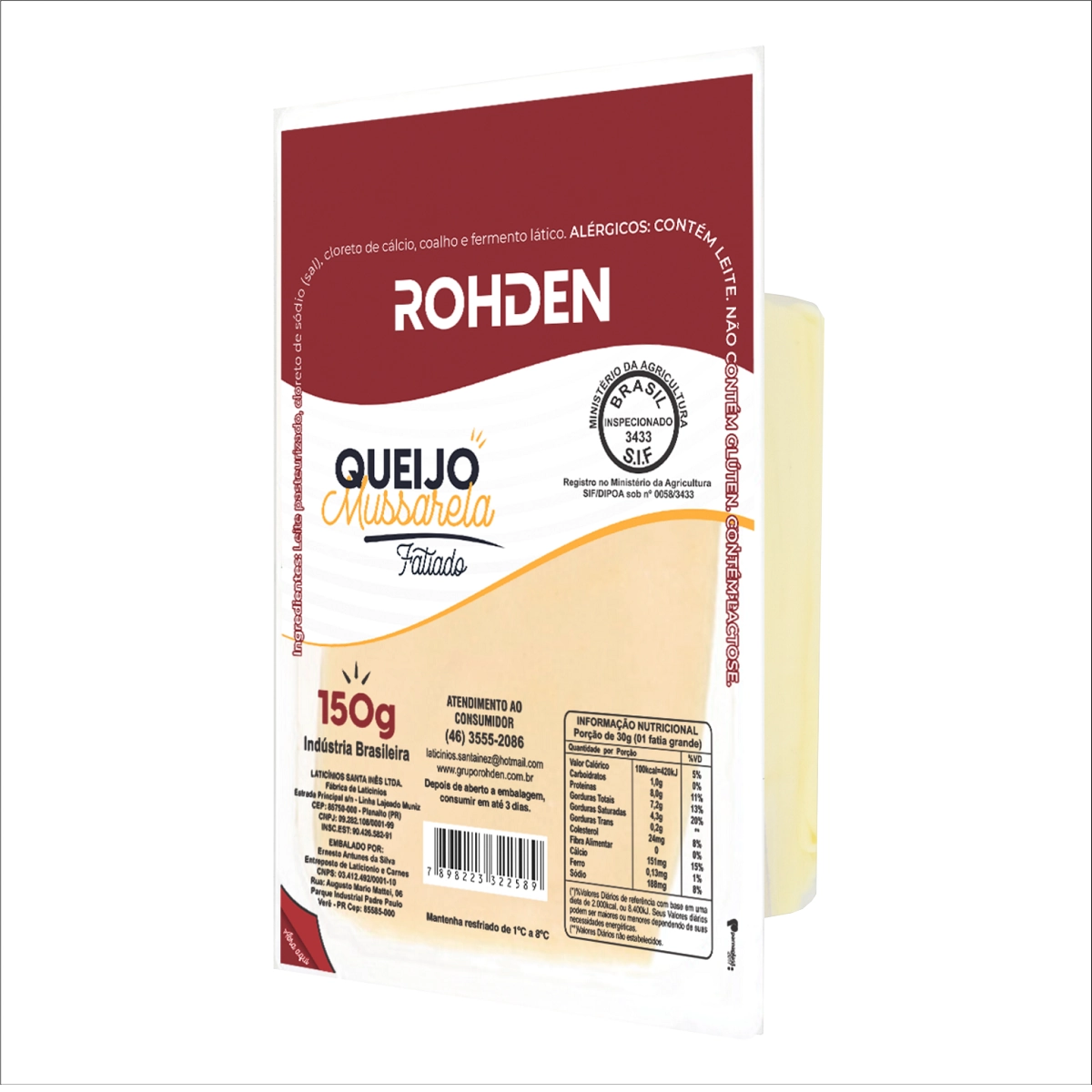 Queijo Mussarela Roh