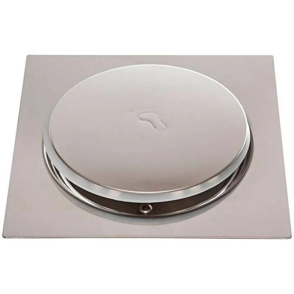 Ralo Inteligente Click 10 X 10 Inox Para Piso Banheiro