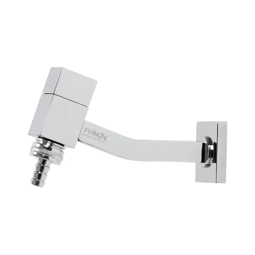 Torneira Link Quadrada Jardim E Tanque Adaptador Mangueira
