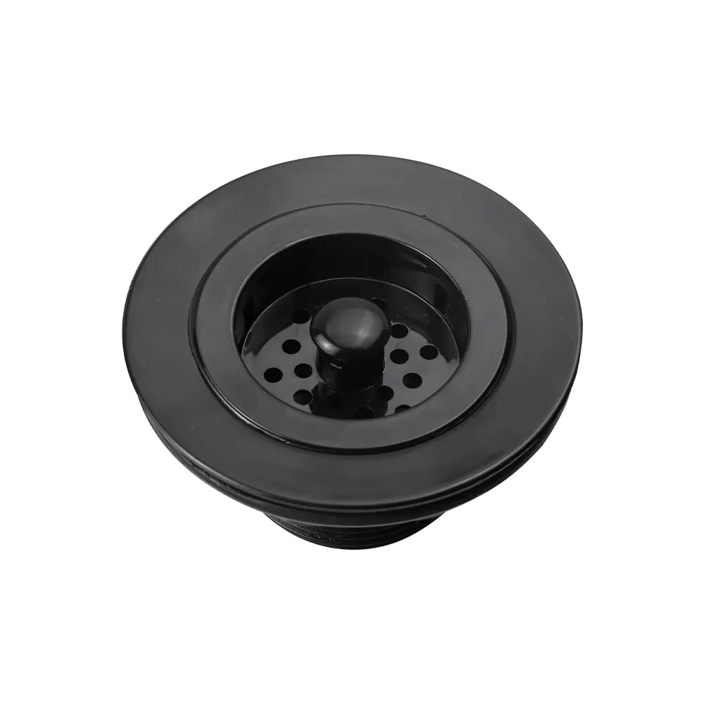 Valvula Escoamento Cuba Americana Abs Preto 3.1/2