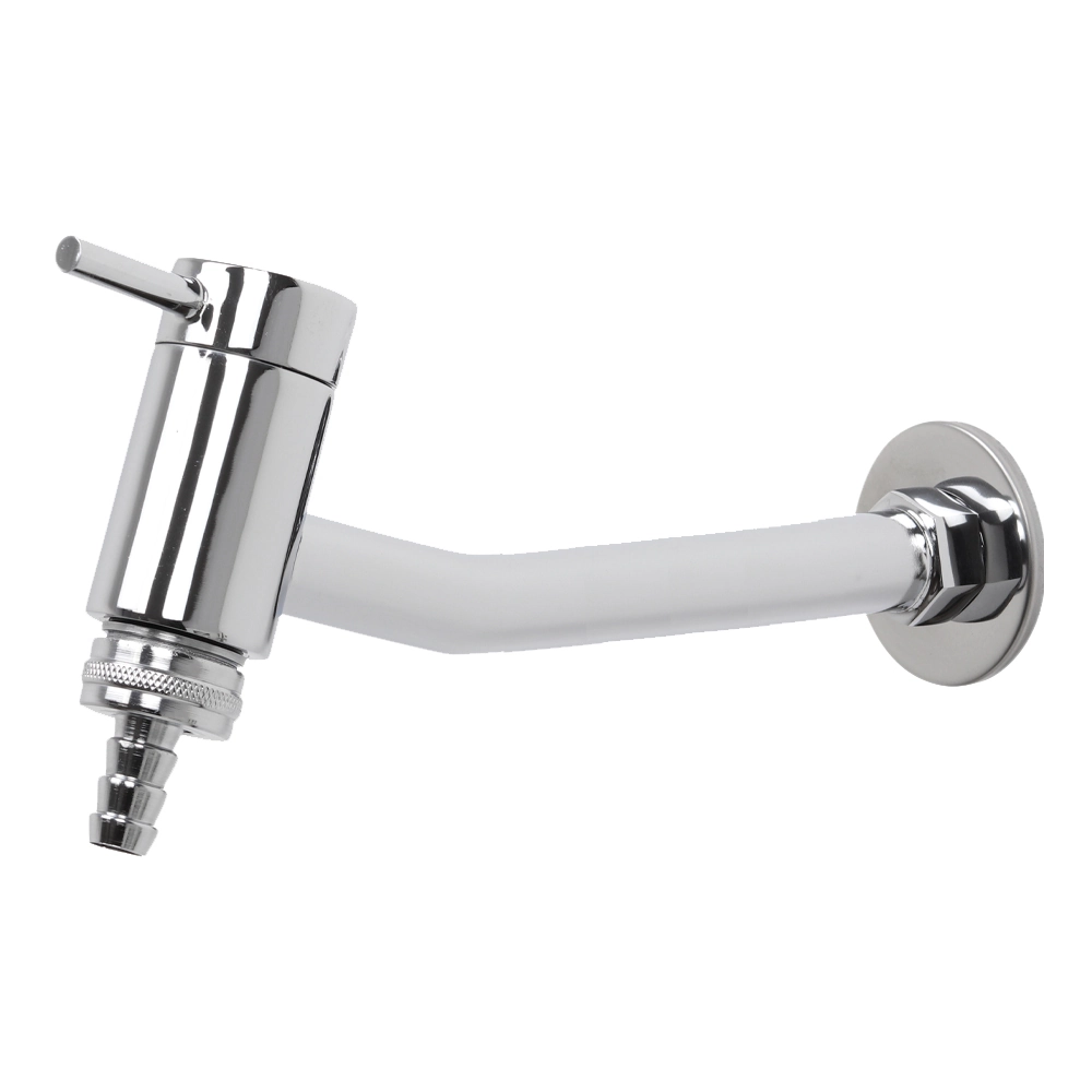 Torneira Link Longa Jardim Tanque Com Adaptador De Mangueira