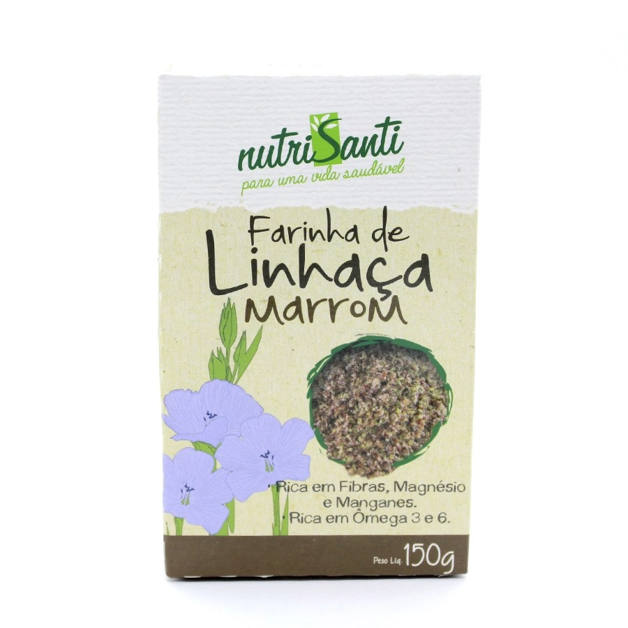Farinha Linhaca Marrom Nutrisanti 150g