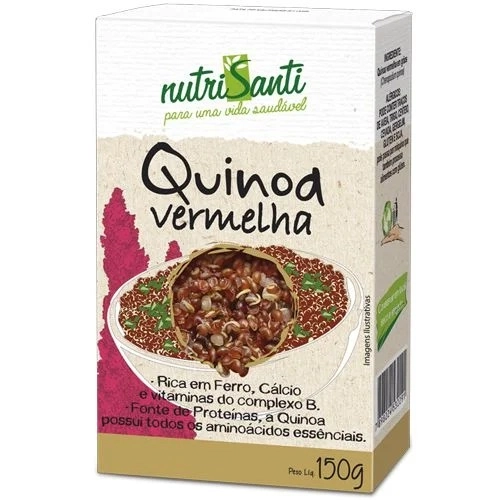 Quinoa Vermelha Nutri Santi 150g
