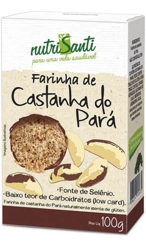 Farinha Castanha Para Nutrisanti 100g