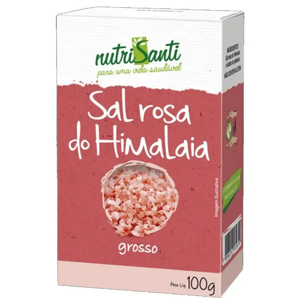 Sal Grosso Nutrisanti 100g Rosa Himalaia