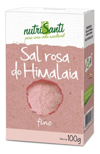 Sal Fino Nutrisanti 100g Rosa Himalaia