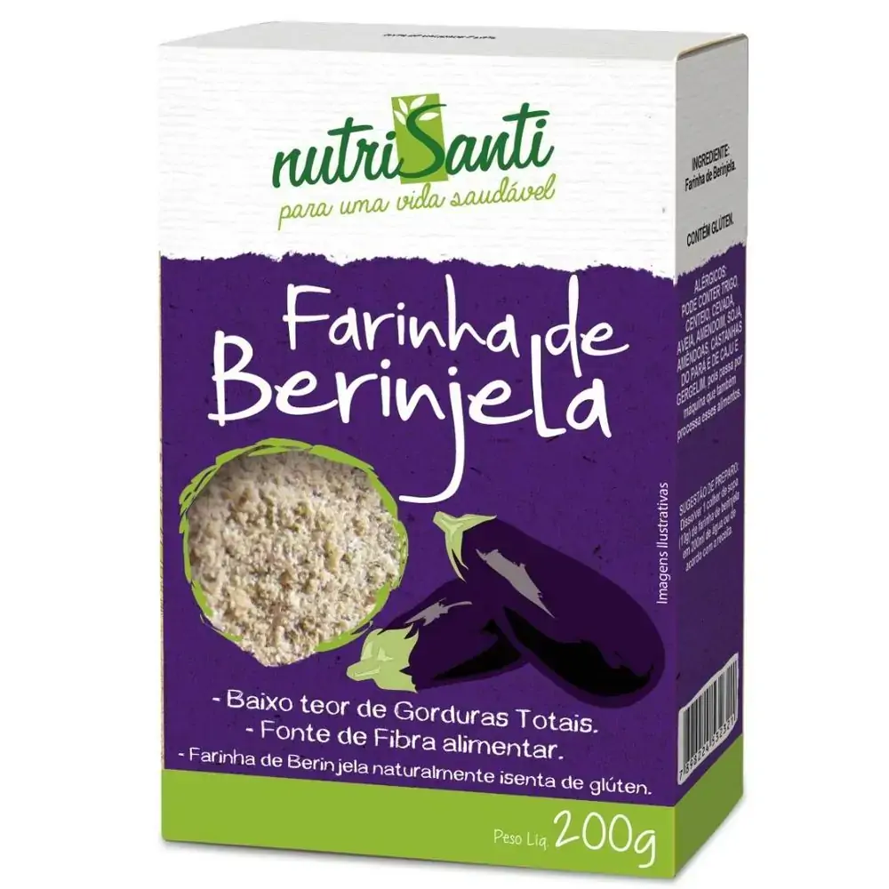 Farinha Berinjela Nutrisanti 200g