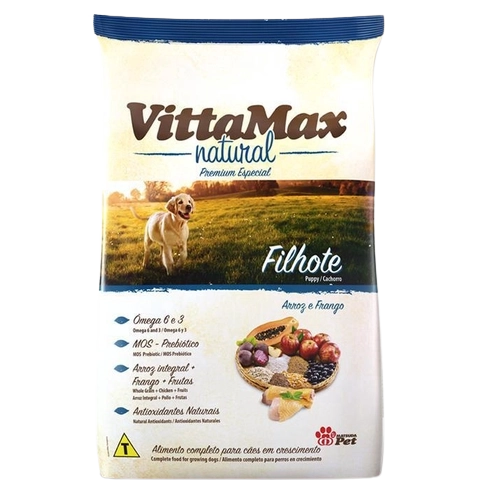 Racao Vittmax Natural Filhote 1kg