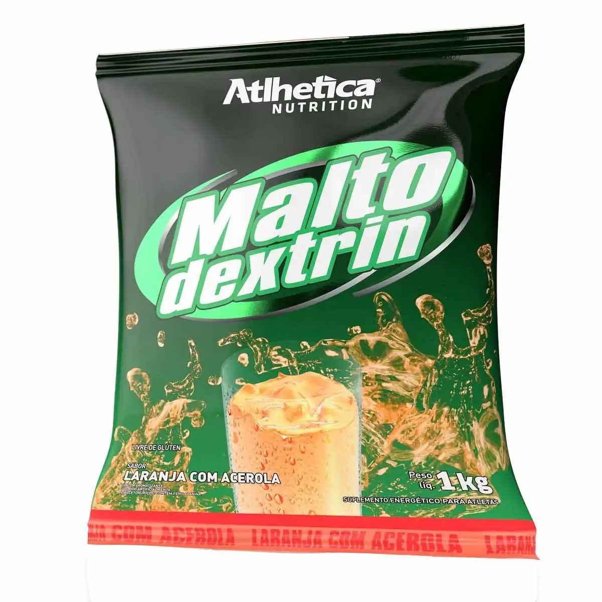 Maltodextrina 1kg - Atlhetica Sabor:Laranja com Acerola