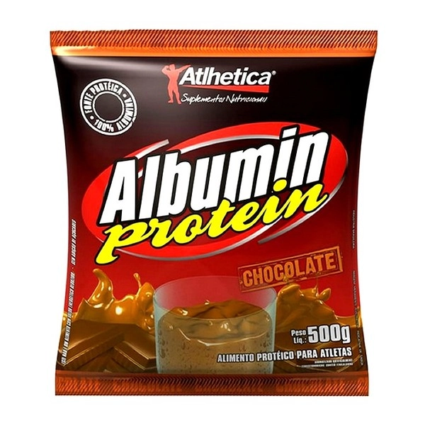 Esportivo Atlhetica Evolution Albumin Protein Pacote Pó 500 Gramas