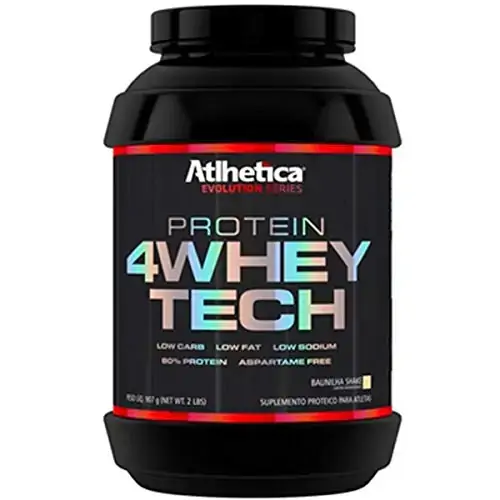 Esportivo Atlhetica Evolution 4 Whey Tech Pote Pó 907 Gramas