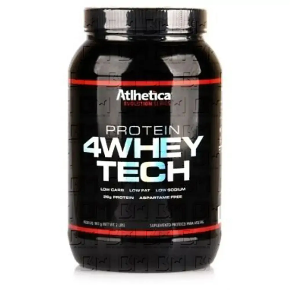 Esportivo Atlhetica Evolution 4 Whey Tech Pote Pó 907 Gramas