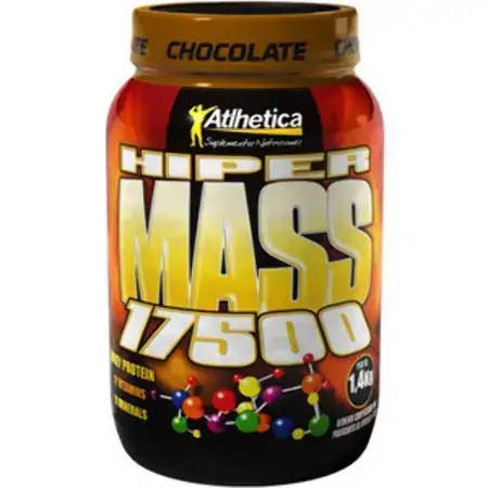 Esportivo Atlhetica Evolution Hiper Mass 17500 Pote Pó 1400 Gramas
