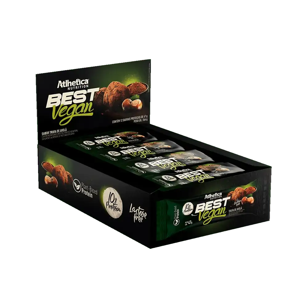 Bar Best Vegan Trufa De Avela Atlhetica 47g