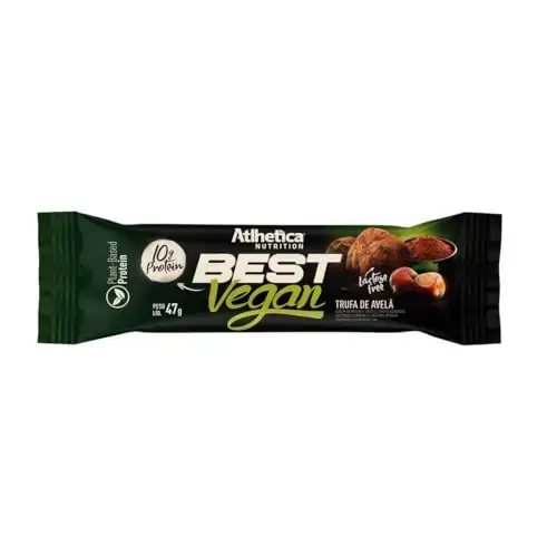 Bar Best Vegan Trufa De Avela Atlhetica 47g