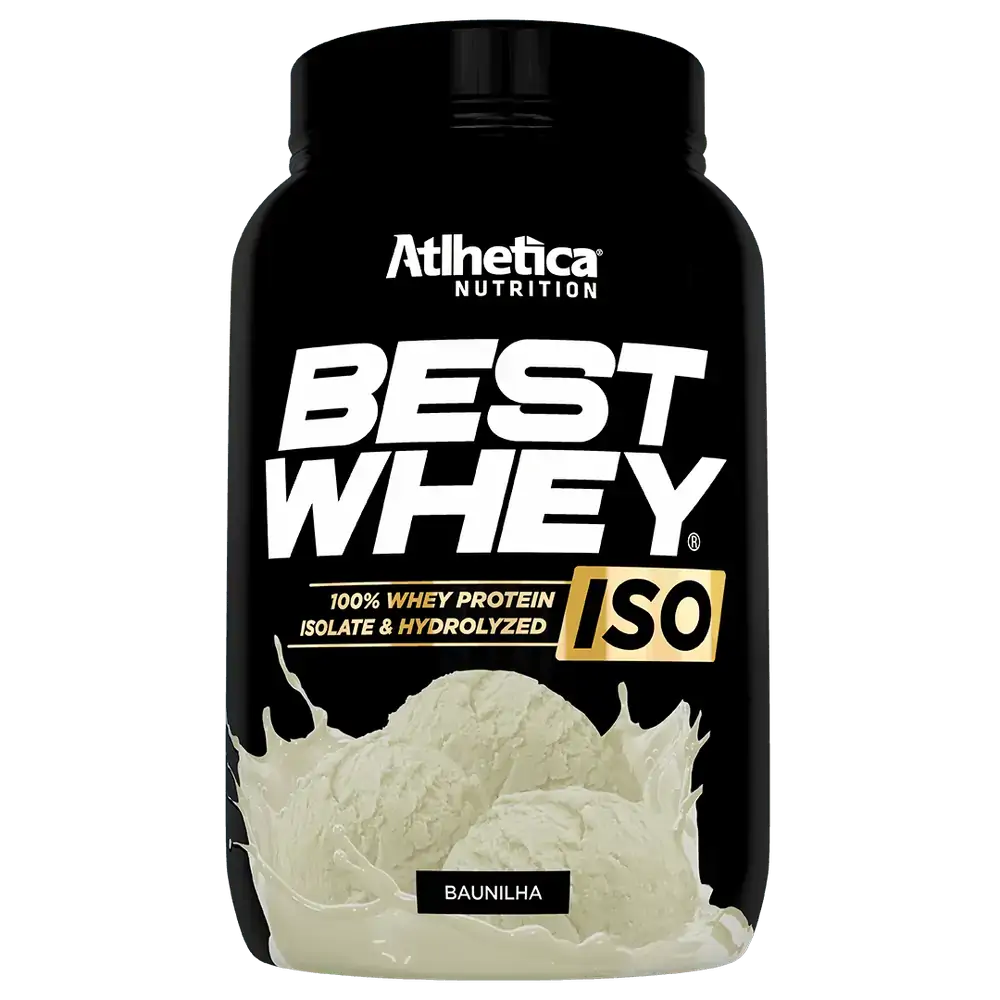 Best Whey Iso 900gr - Atlhetica Sabor:Baunilha