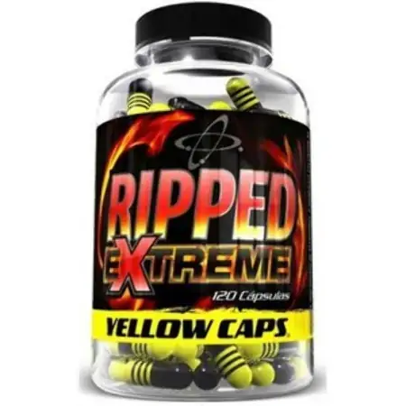 Esportivo Atlhetica Evolution Ripped Extreme Yellow Pote 120 Cápsulas