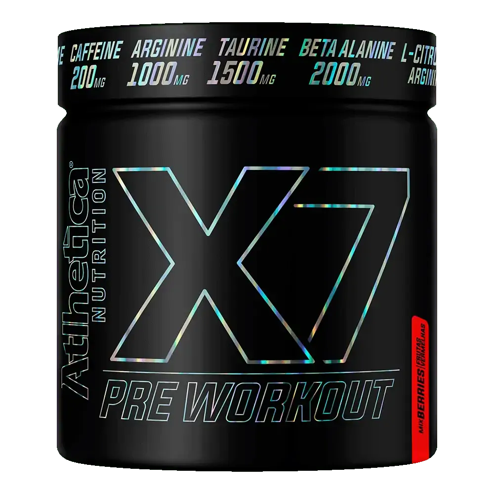 X7 Pre Workout Frutas Vermelhas (Mix Berries) - X7 Pre Workout Frutas Vermelhas [Mix Berries] 300g