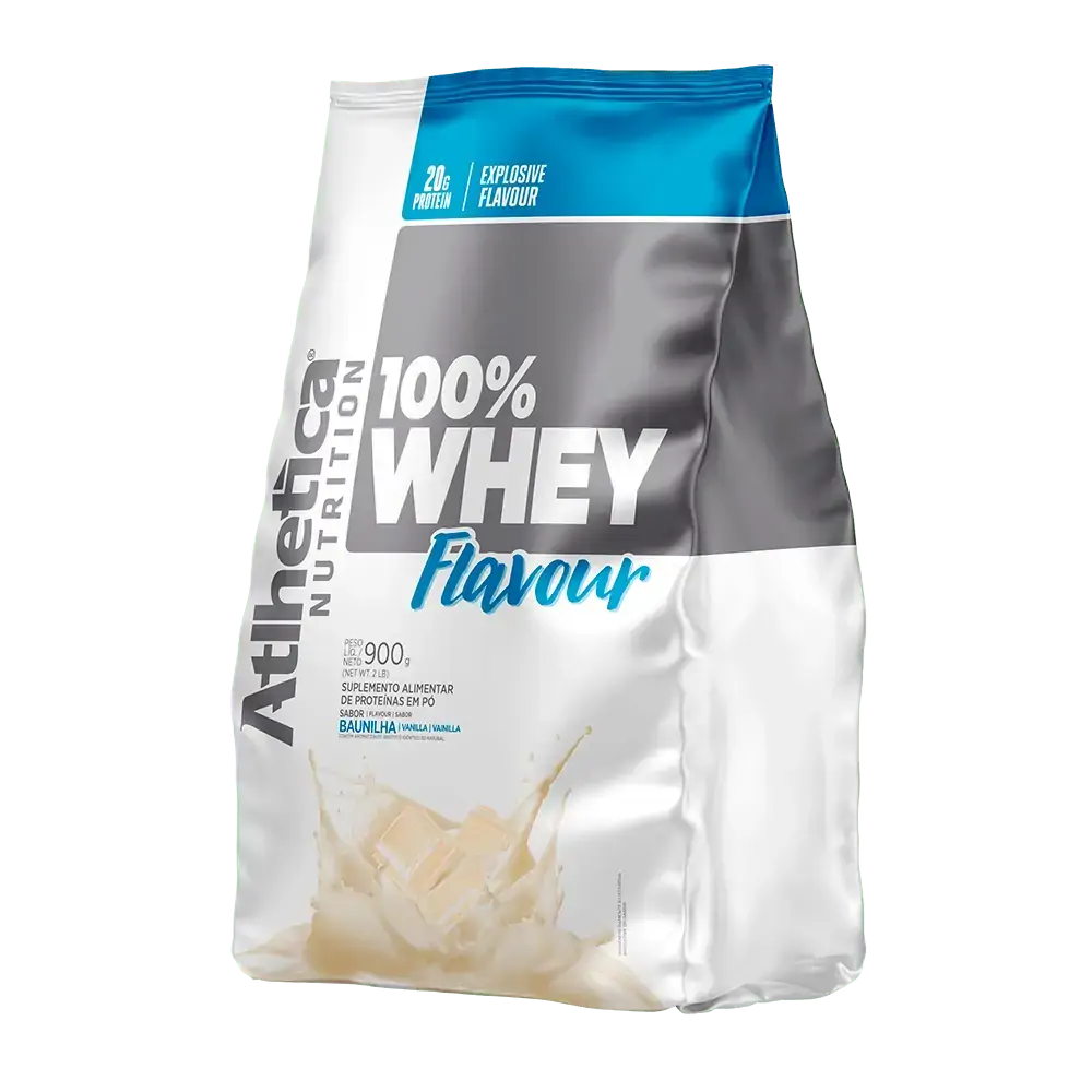 Best 100 Whey Flavour Atlhetica Baunilha 900g