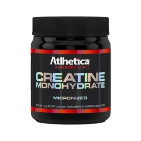 Esportivo Atlhetica Evolution Creatine Monohydrate Micronized Pote Pó 120 Gramas