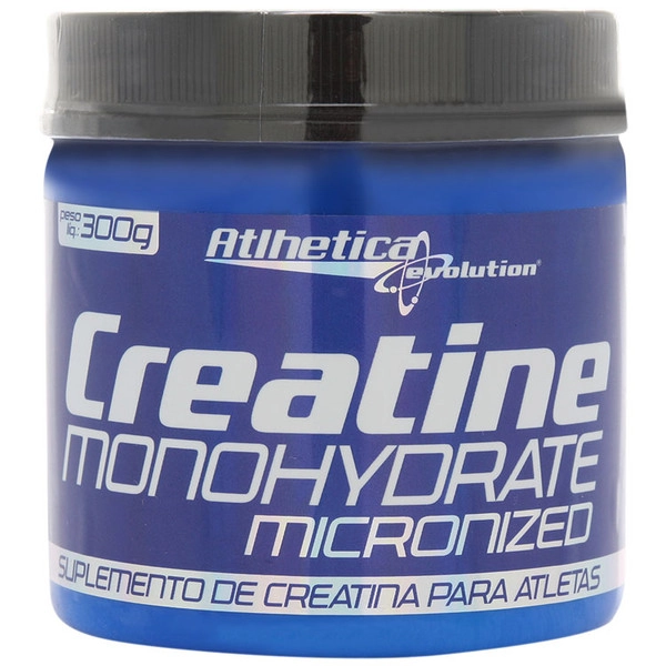 Esportivo Atlhetica Evolution Creatine Monohydrate Micronized Pote Pó 300 Gramas