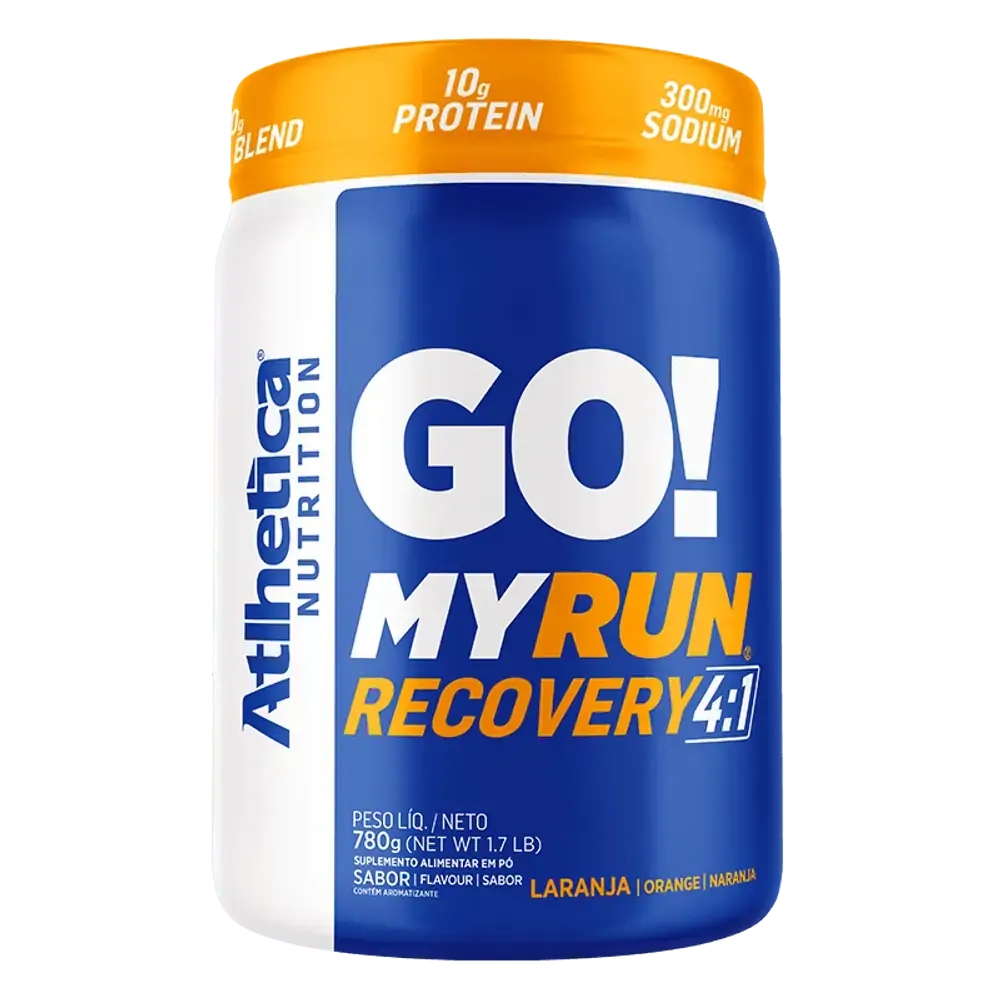 Go! My Run Recovery 4:1 Laranja 780g
