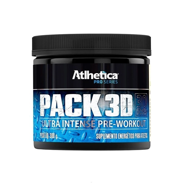 Esportivo Atlhetica Evolution Pack 3d Pote Pó 300 Gramas