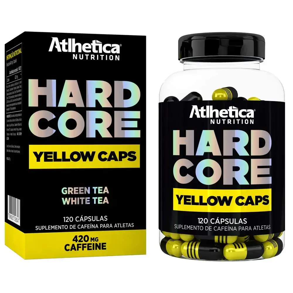 Hardcore Yellow 120 cáps - Atlhetica