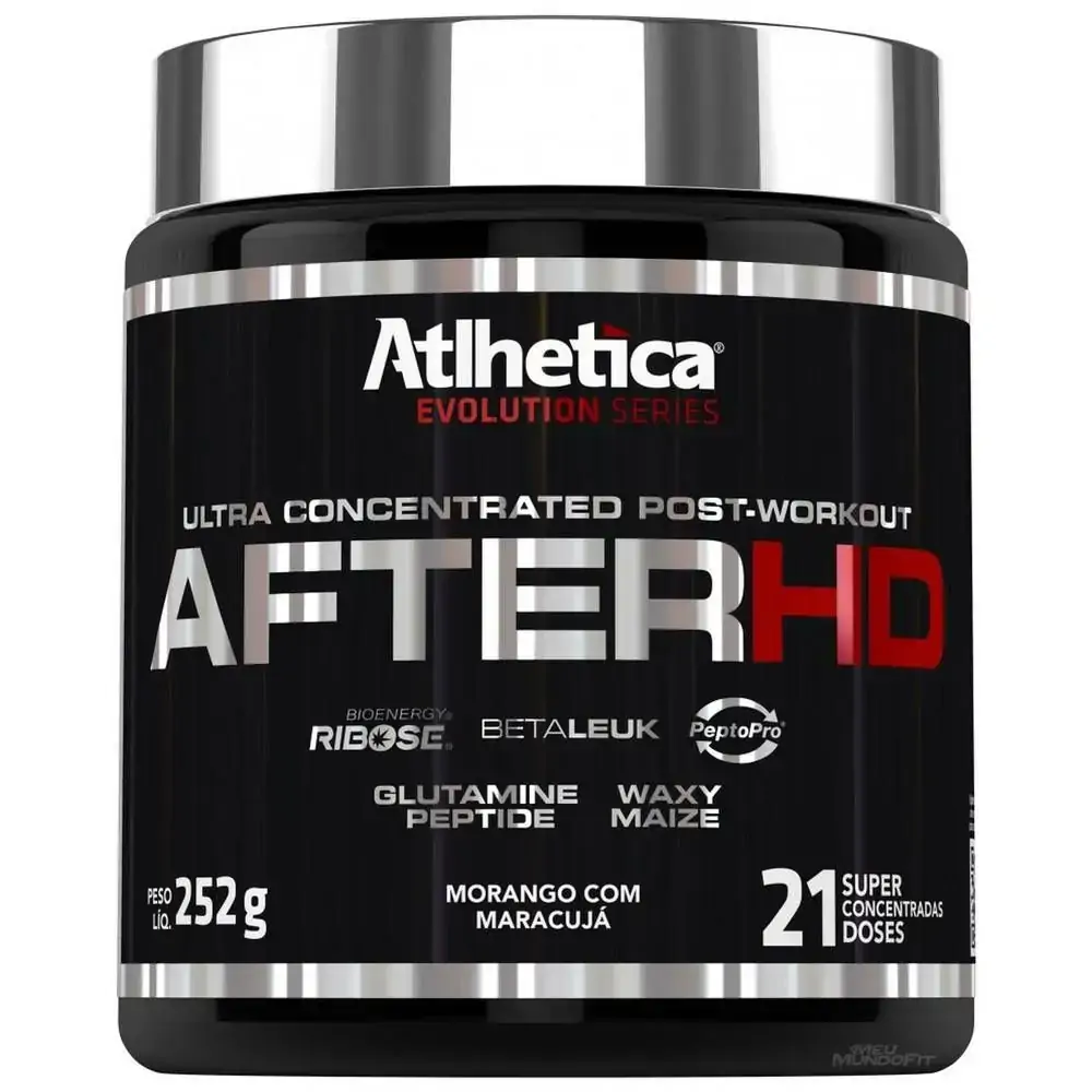 After Hd Morango C/ Maracuja 252g Atlhetica
