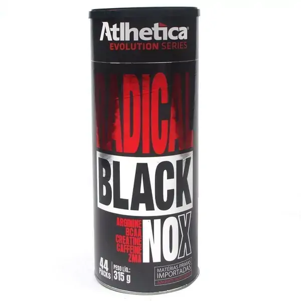 Esportivo Atlhetica Evolution Radical Black Nox Lata 44 Packs