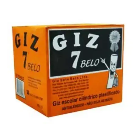 Giz De Cera Sete Belo C/50 Colorido Car