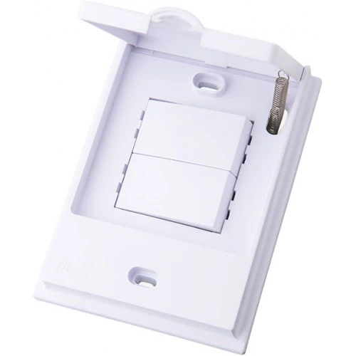 Cj Interruptor Duplo Paralelo - Blux B.l acqua Branco - Bba10848-0br