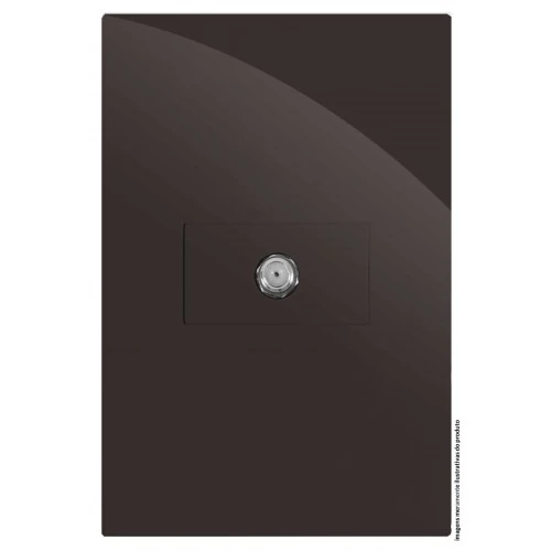 Cj Coaxial Horizontal - Recta Chocolate Gloss Brg11388-3ch