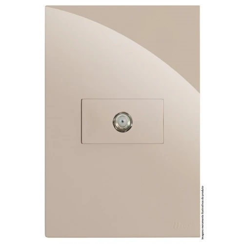 Cj Coaxial Horizontal 4x2 - Recta Areia Gloss - Brg11391-3are