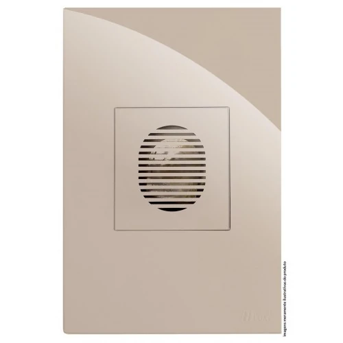 Cj Cigarra Para Campainha 4x2 - Recta Areia Gloss Brg11415-4are