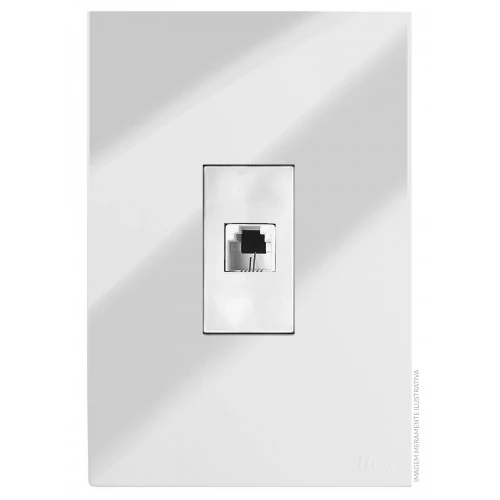 Cj Rj11 Vertical 4x2  Recta Cromo Prata Gloss - Brg11441-3cbp