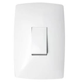 Cj Interruptor Paralelo Vertical Blux Home Branca - Bhm10428-0br