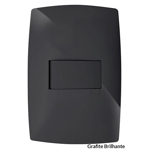 Cj Interruptor Paralelo Horizontal - Blux Home Grafite - Bhm10432-9gf