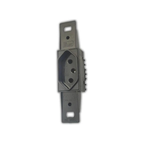 Tomada Retangular Embutir Gris 20a 250v 2p T N